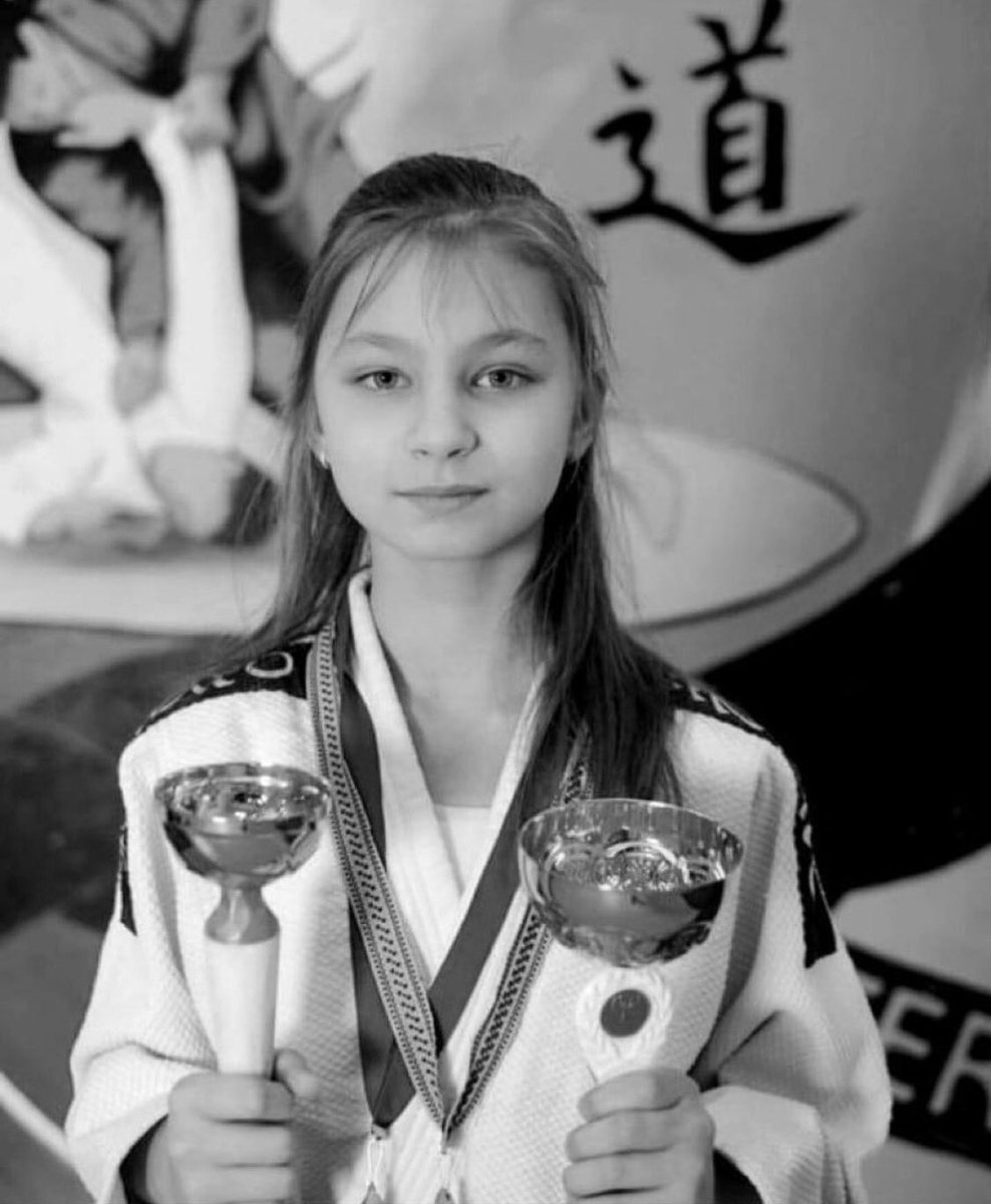 9-year-old Viktoria Ivashko and her mother Olga were killed yesterday in a Russian missile strike on Kyiv.

Viktoria was a great talent on the Ukrainian judo scene.

Meanwhile, Russian athletes are preparing for the 2024 Paris Olympics