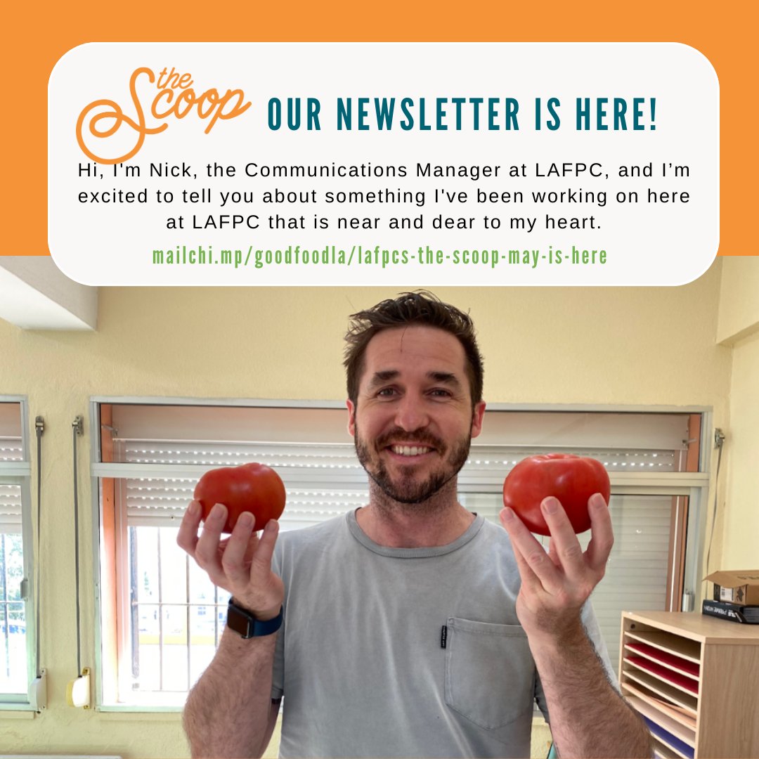Seeds of Change, SB1383, and announcing our Food Rescue Micro Grant recipients! Check out our latest newsletter ---&gt; mailchi.mp/goodfoodla/laf…