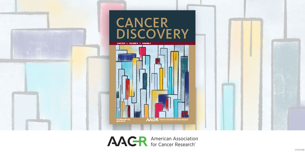 Cancer Discovery (@cd_aacr) on Twitter photo Read the paper featured on the cover—
Late-stage #melanoma: A diversity of evolutionary pathways, by <a href="/SpainLavinia/">Lavinia Spain</a>, <a href="/coulton_alex/">Alexander Coulton</a>, <a href="/IreneLobon/">Irene</a>, Andrew Rowan, Desiree Schnidrig <a href="/kevlitchfield/">Kevin Litchfield</a>, <a href="/CharlesSwanton/">Charles Swanton</a>, @MariamJHanjani, @TurajlicLab et al.
bit.ly/43pJhdZ
<a href="/TheCrick/">The Francis Crick Institute</a> Read the paper featured on the cover—
Late-stage #melanoma: A diversity of evolutionary pathways, by <a href="/SpainLavinia/">Lavinia Spain</a>, <a href="/coulton_alex/">Alexander Coulton</a>, <a href="/IreneLobon/">Irene</a>, Andrew Rowan, Desiree Schnidrig <a href="/kevlitchfield/">Kevin Litchfield</a>, <a href="/CharlesSwanton/">Charles Swanton</a>, @MariamJHanjani, @TurajlicLab et al.
bit.ly/43pJhdZ
<a href="/TheCrick/">The Francis Crick Institute</a>