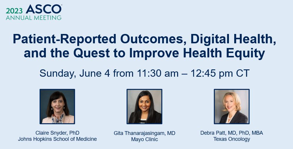 The PROTEUS Consortium (@proteuspros) on Twitter photo #ASCO23 attendees! Sunday, June 4 at 11:30 am CT Drs. Claire Snyder, Gita Thanarajasingam, & Debra Patt will present "Patient-Reported Outcomes, Digital Health, and the Quest to Improve Health Equity." Hope to see you there! <a href="/ASCO/">ASCO</a> <a href="/GitaThanaMD/">Gita Thanarajasingam</a> <a href="/dapattmd/">Dr. Patt</a> meetings.asco.org/2023-asco-annu… #ASCO23 attendees! Sunday, June 4 at 11:30 am CT Drs. Claire Snyder, Gita Thanarajasingam, & Debra Patt will present "Patient-Reported Outcomes, Digital Health, and the Quest to Improve Health Equity." Hope to see you there! <a href="/ASCO/">ASCO</a> <a href="/GitaThanaMD/">Gita Thanarajasingam</a> <a href="/dapattmd/">Dr. Patt</a> meetings.asco.org/2023-asco-annu…