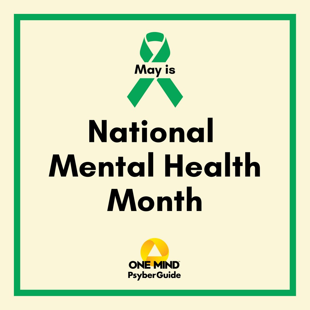 May is Mental Health Awareness Month. The social media team at One Mind PsyberGuide have gathered people interested in sharing their thoughts regarding digital mental health. Thank you to all participants who have contributed.
Check out youtu.be/CMXsqarHvFE to watch the video!