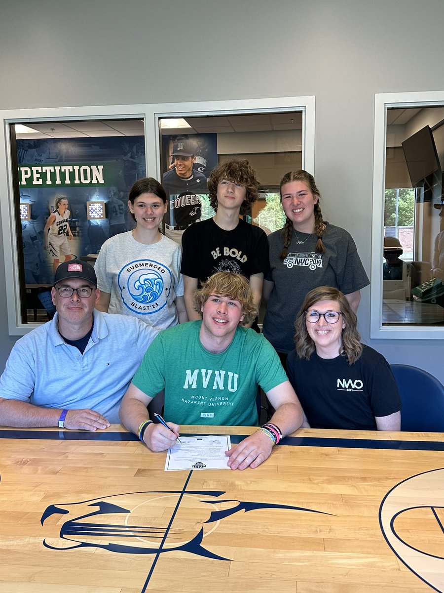 Congratulations to Eli Starr who signed his letter of intent to play lacrosse at Mount Vernon Nazarene University.