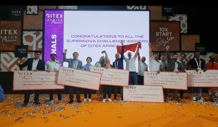 🏆 Congratulations to @proxgy  for winning the GITEX AFRICA Supernova Challenge, the biggest pitch competition in Africa, and a well-deserved reward of $60,000.

Let's applaud all the participating startups for their outstanding achievements and wish them continued success on…