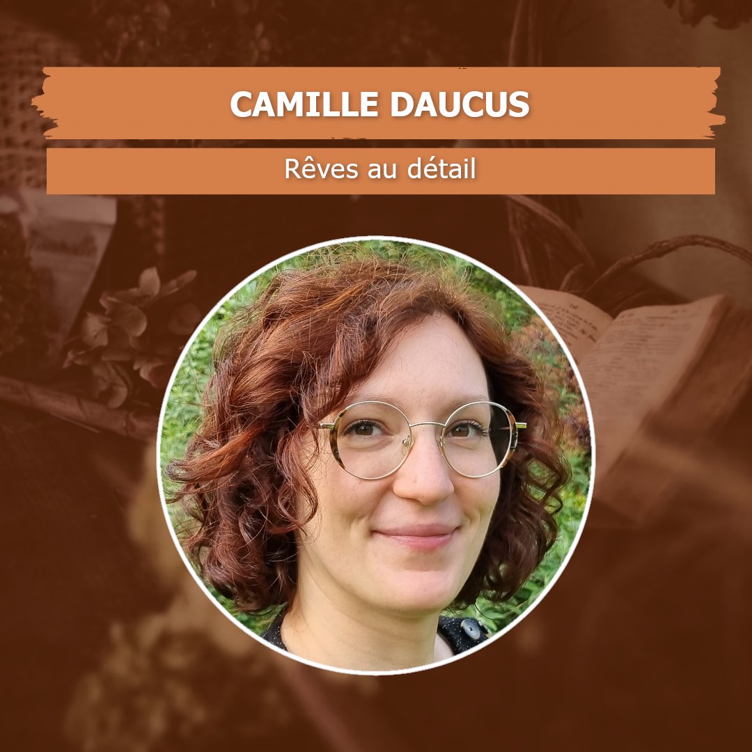 HPF Ecriture (@hpf_ecriture) on Twitter photo Consultante en système d'informations de santé, Camille vit avec un humain et trois chats.
Elle aimerait bien sauver le monde, mais il n'est pas d'accord alors elle se contente d'imaginer comment il pourrait être.
Retrouvez-la dans Interstices avec "Rêves au détail".
<a href="/Apiacee/">Ombellifère</a> Consultante en système d'informations de santé, Camille vit avec un humain et trois chats.
Elle aimerait bien sauver le monde, mais il n'est pas d'accord alors elle se contente d'imaginer comment il pourrait être.
Retrouvez-la dans Interstices avec "Rêves au détail".
<a href="/Apiacee/">Ombellifère</a>