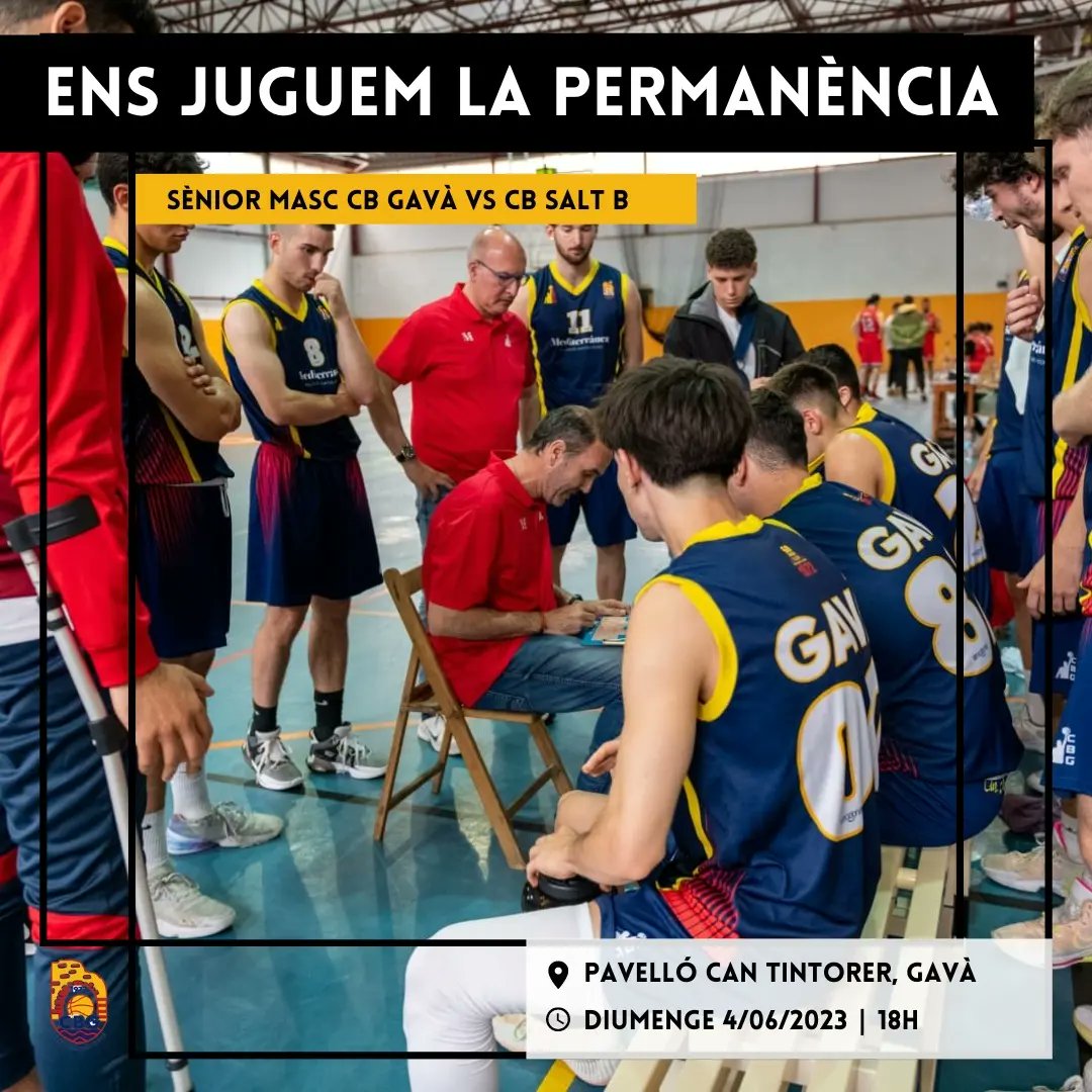 📣 Els nostres dos sèniors es juguen mantenir-se a la Segona Catalana. 
👏 No t'ho pensis i vine animar.
Llisca la imatge per consultar els horaris. 

#cbg #unclubdiferent