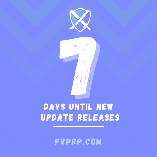 We are only 1 week away from Releasing a PVPRP NEW Update! 🎉

Like, Retweet and Follow for a chance to win Minecraft Account + PVPRP Plus (3x Winners)

PVPRP.com