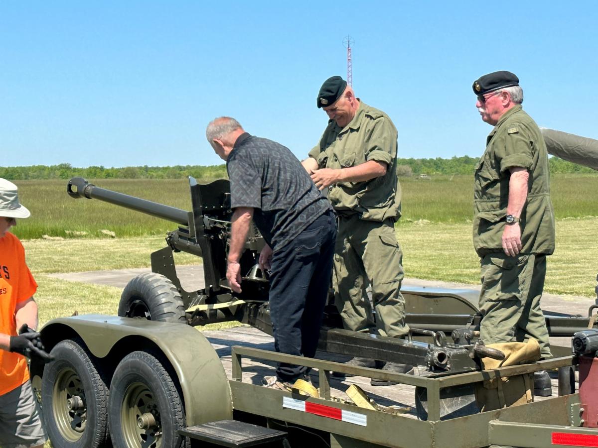 1007Local's tweet image. Local 1007 held our Retiree BBQ on May 27. Thanks to all those that attended. Big thank-you to the Lincoln and Welland Regiment Museum for hosting us. #Millwright