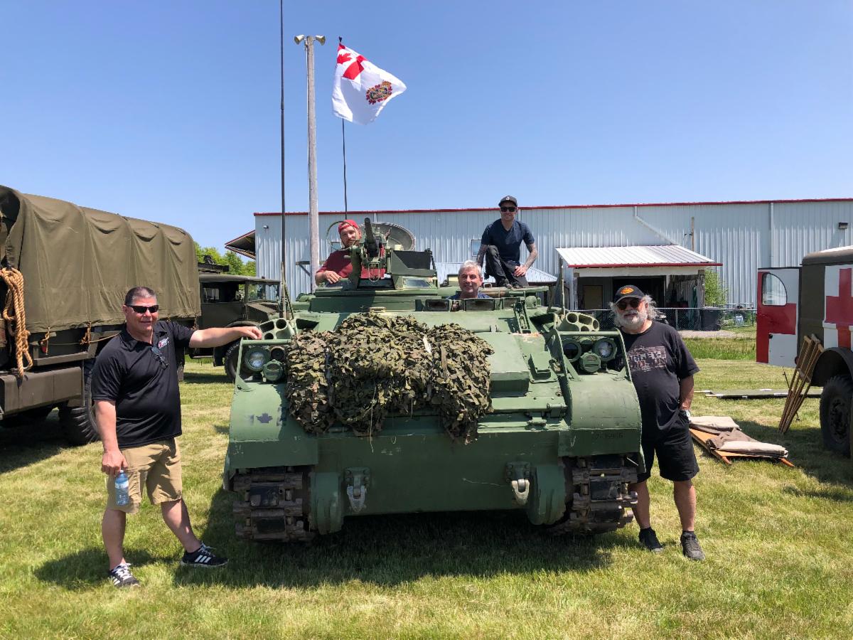 1007Local's tweet image. Local 1007 held our Retiree BBQ on May 27. Thanks to all those that attended. Big thank-you to the Lincoln and Welland Regiment Museum for hosting us. #Millwright