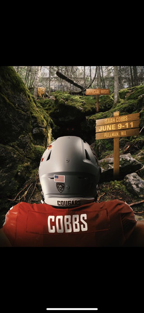 I’m Extremely excited to go on my OV to <a href="/WSUCougarFB/">Washington State Football</a> Can’t wait to get there, to see the campus and meet the staff! <a href="/CoachDickert/">Jake Dickert</a> @OCCoachEdwards <a href="/COACHSTACE_/">Stacey Ford</a> <a href="/KevinCobbs/">Coach Kevin “Kj” Cobbs</a> <a href="/cdmitch84/">Crystal Mitchell</a> <a href="/MunfordCougarFB/">Munford High School Football</a> #11Gang #wazzo