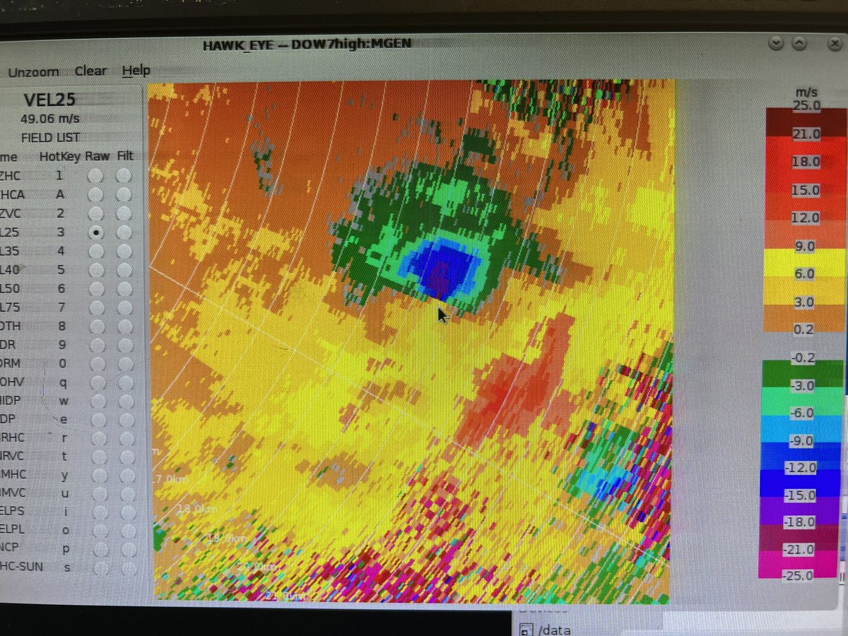 karen kosiba on Twitter "DOWFacility scanning a tornado near Fort