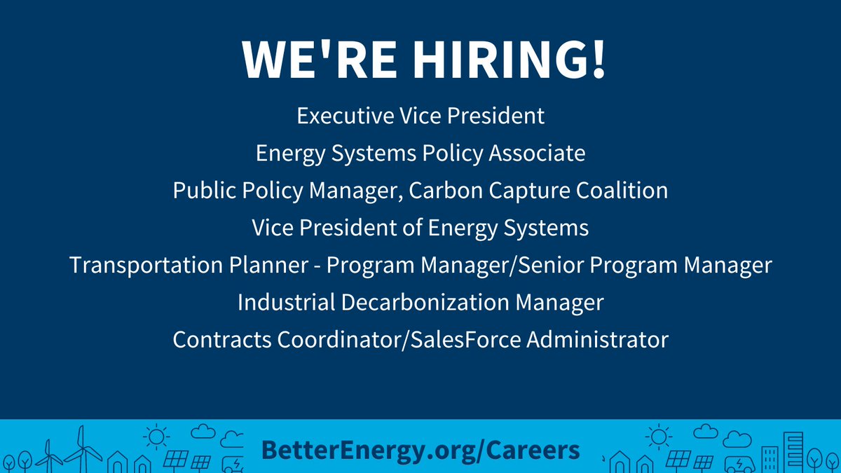 Check out the latest job openings at GPI! Visit our website to submit an application today: betterenergy.org/careers #ClimateJobs #NowHiring #EnergyJobs