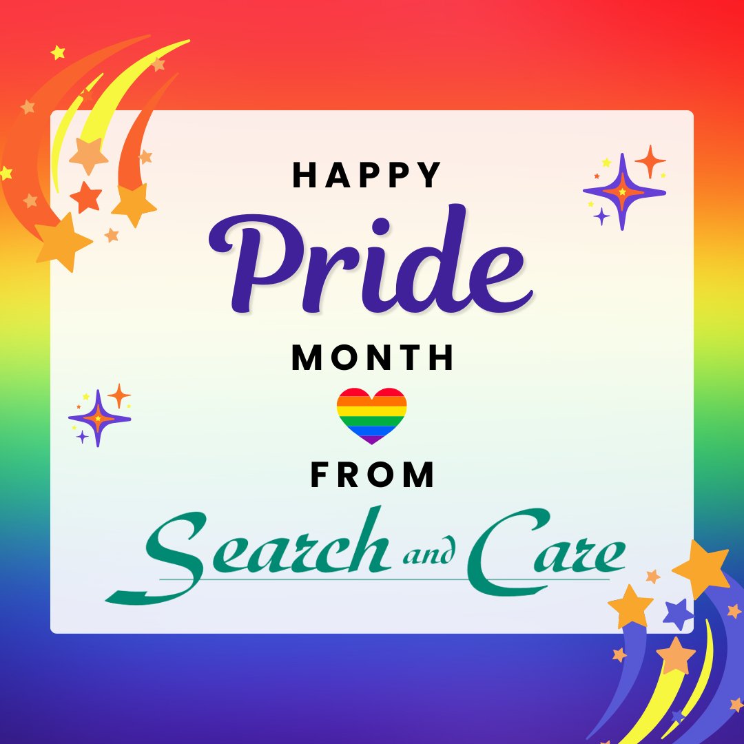 Happy Pride Month from all of us here at Search and Care!

#Pride #pride #pridenyc #pride2023 #pridemonth #socialservices