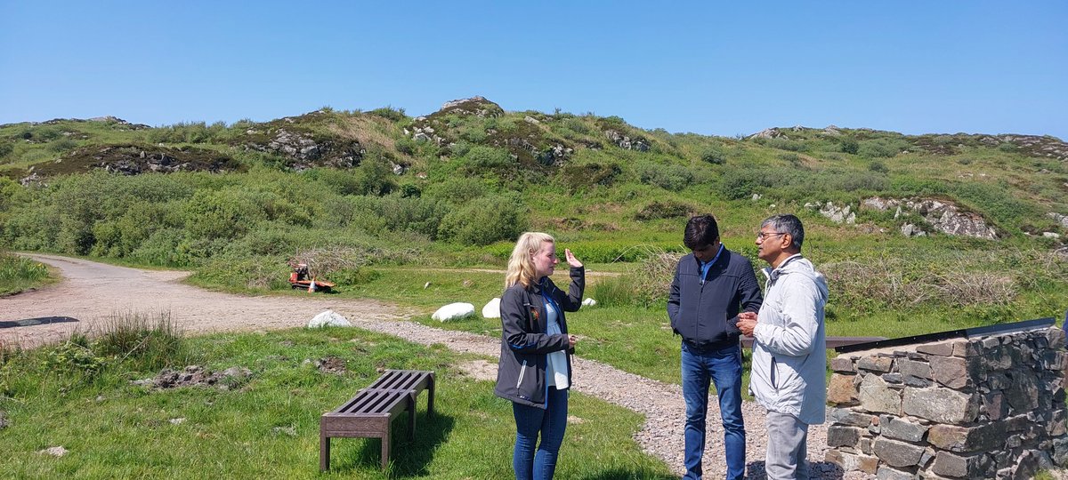 SreevasS's tweet photo. Thanks @isleofgigha for hosting @strathhunter and @TISSpeak to study #rural and community-based #enterprise model of island as part of @SocEntGlobal project. Interesting insights on community decision making and asset monetization for public good. Thanks @ceisgroup for support https://t.co/nKPBll222J