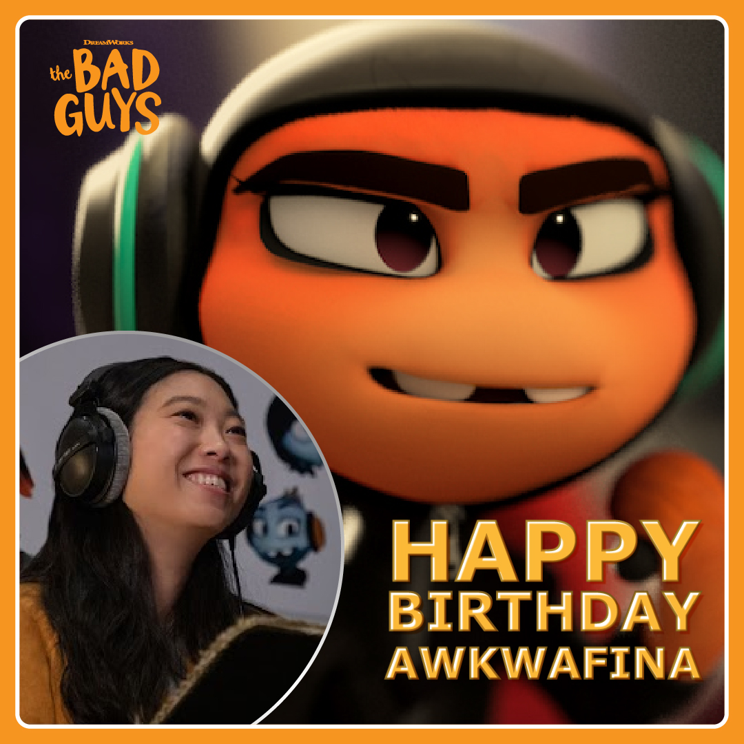 Happy Birthday, @awkwafina! #TheBadGuys