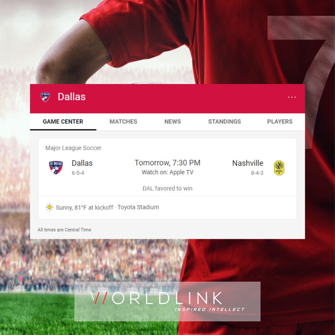 We’re counting down the days to the big game this weekend between Nashville SC and FC Dallas! As a proud Affiliate Partner, we can’t wait to see FC Dallas take the field and try to get revenge on Nashville SC. Go FC Dallas! ⚽️🎉 #AffiliatePartner #SoccerPartnership #DTID