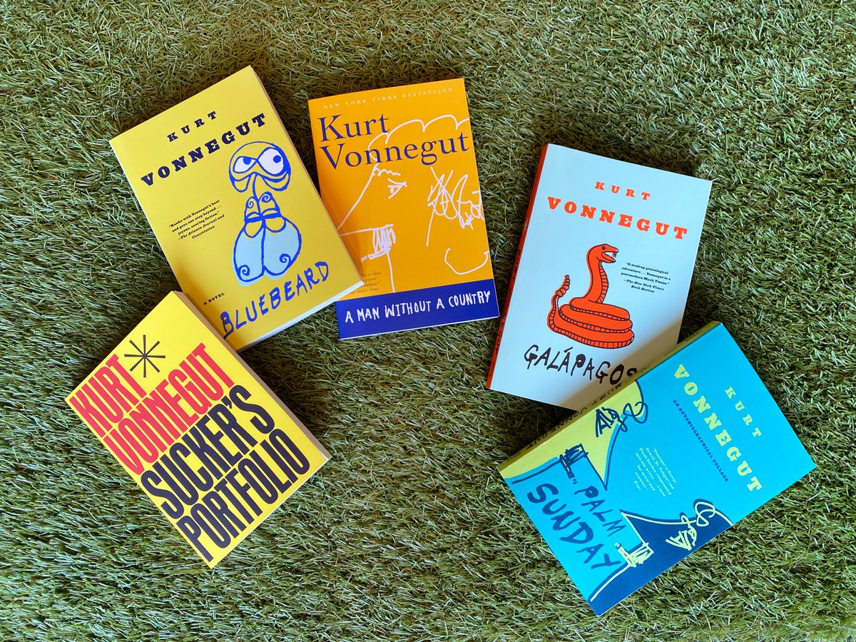 VonnegutLibrary's tweet photo. Have a hot reading summer with our Vonnegut summer reading recs! You can shop all Vonnegut books and more at https://t.co/tmDR5XGFZ3. https://t.co/cHJ81u1w0i