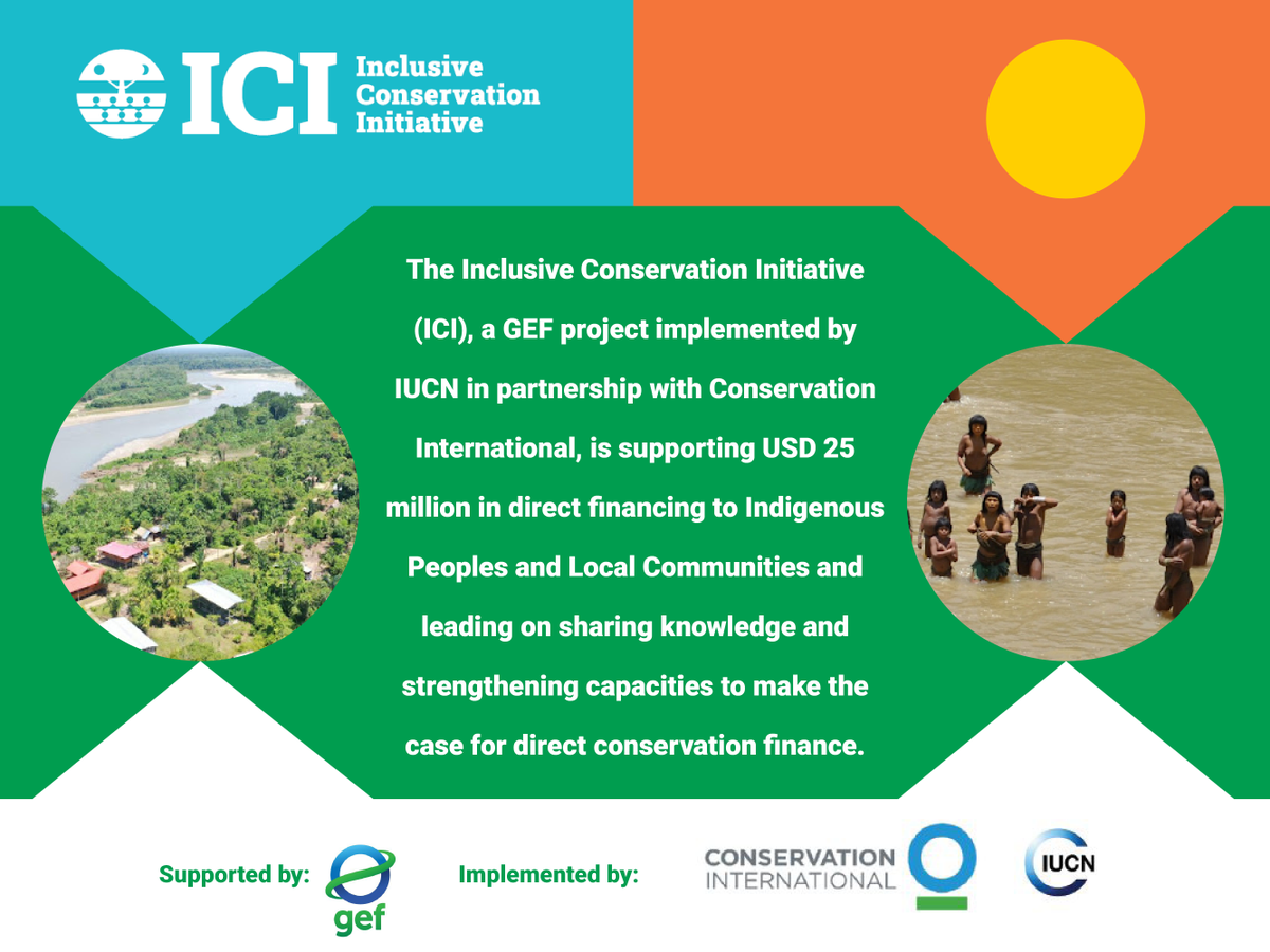 IPsLeadNature's tweet photo. #ICI_GEF supports #IPLCs to secure and enhance #IndigenousStewardship over an estimated area of at least 7.5 million hectares of landscapes, seascapes and/or territories with high #biodiversity and irreplaceable ecosystems: https://t.co/5maahojBKE
#DirectIPLCFinance https://t.co/Eg5W3CzR1y