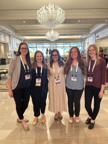 So many highlights from #ICED2023 but nothing beats this reunion with all of my former PhD students <a href="/v_hazzard_/">Vivienne Hazzard, PhD, MPH, RD</a> @hahnsamantha18 <a href="/kelleyaborton/">Kelley Borton, PhD MPH RDN (she/her/hers)</a>