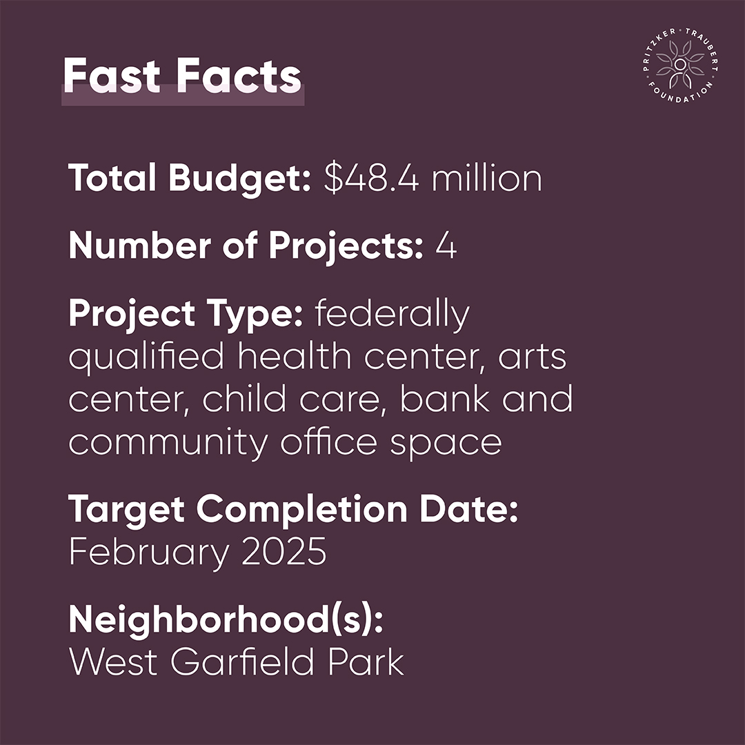Meet #ChicagoPrize 2022 recipient The Garfield Park Sankofa Wellness Village!
This project is a series of interconnected capital projects &amp; social enterprises along the Madison-Pulaski commercial corridor that'll create safe, community-informed culturally empowering services.