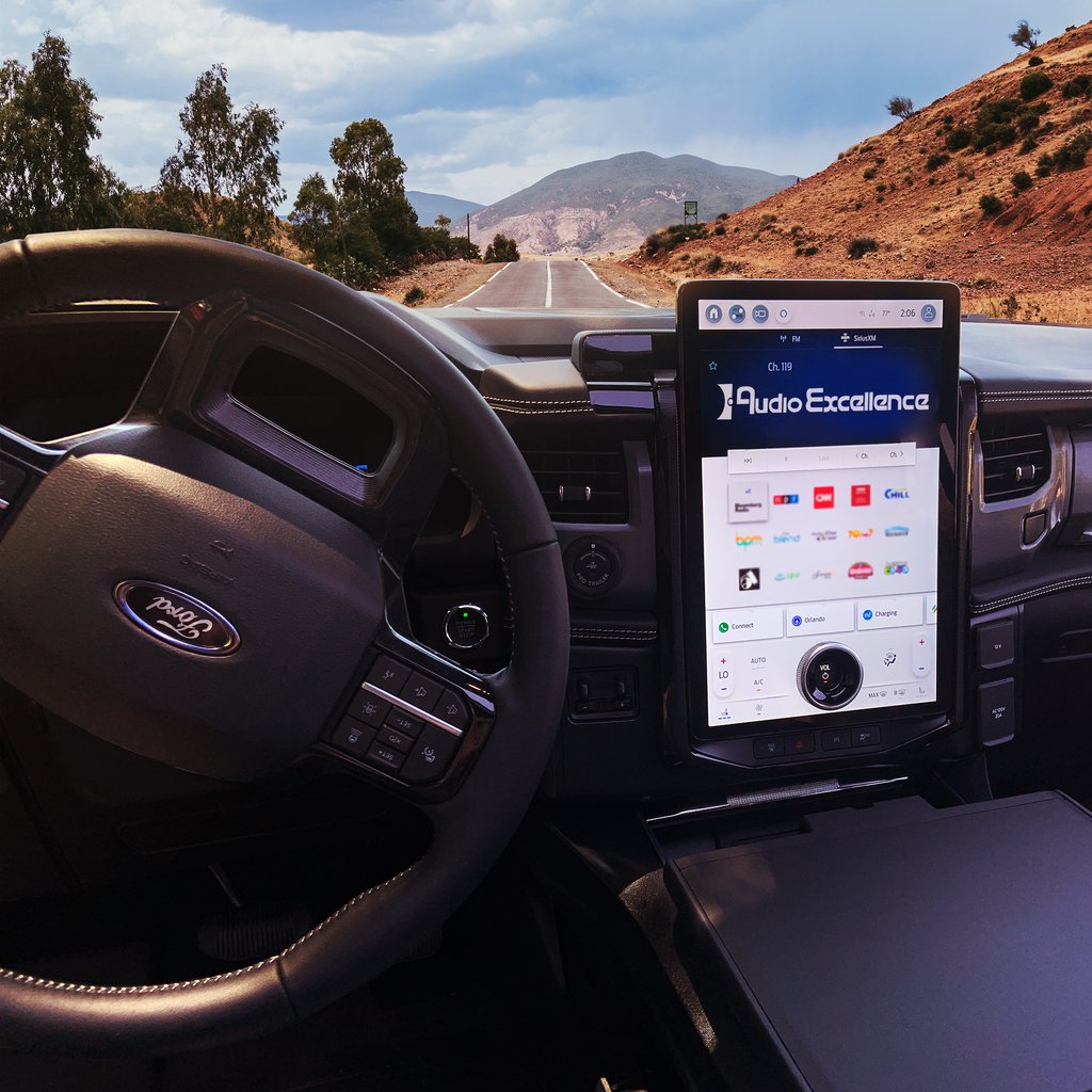 AudioExcellence's tweet photo. Sweet set up in this new Ford electric truck🔥🔊
#fordtrucks #fordtrucksonly #fordfamily #fordtrucksofinstagram #soundsystem #caraudio #soundsystemculture #autorestyling #carculture #customcaraudio #audiofanatics #stereoupgrade #soundsystemupgrade https://t.co/yWb3Dcxqow