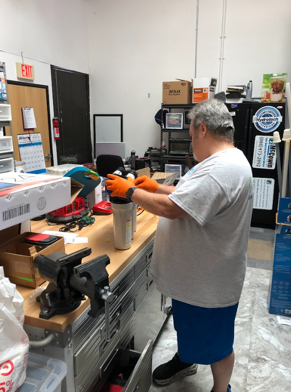 When we need all hands on deck, even the boss man helps out! Brian has been working on these systems since he was a kid and he's bringing his expertise to you!

Call us today for a consultation at (888) 473-2892 And remember 'If you don't filter your water your body is the filter