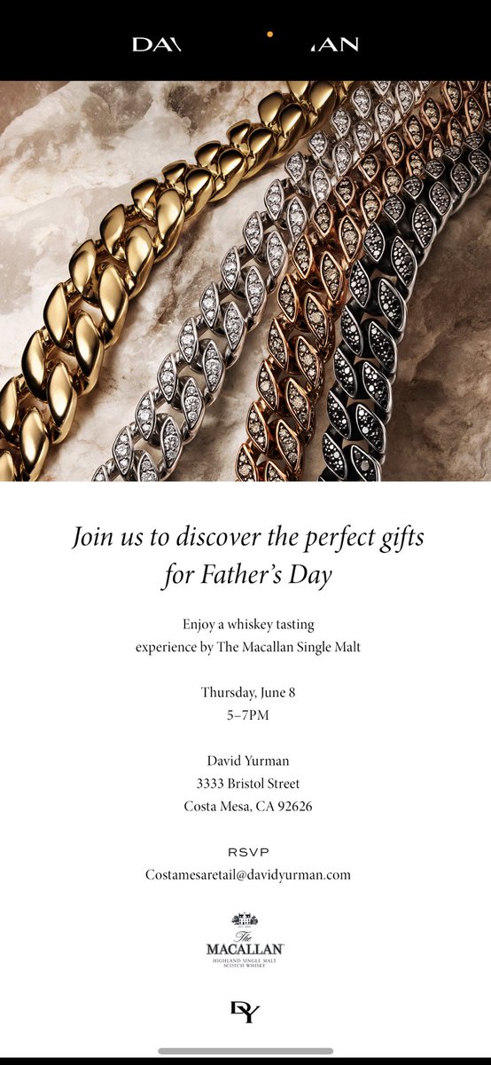 _kwphotography's tweet photo. Whiskey Tasting Experience hosted by The Macallan - RSVP enjoy appetizers with tastings and live music. The atmosphere is set for Fathers Day shopping fun for all! https://t.co/TheL4K24dD
