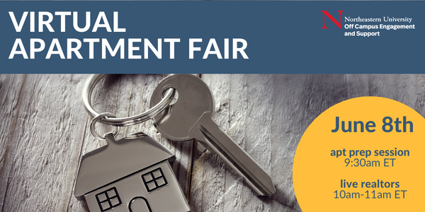 Virtual Apartment Fair is June 8th! View details and register here: eventbrite.com/e/611283574627