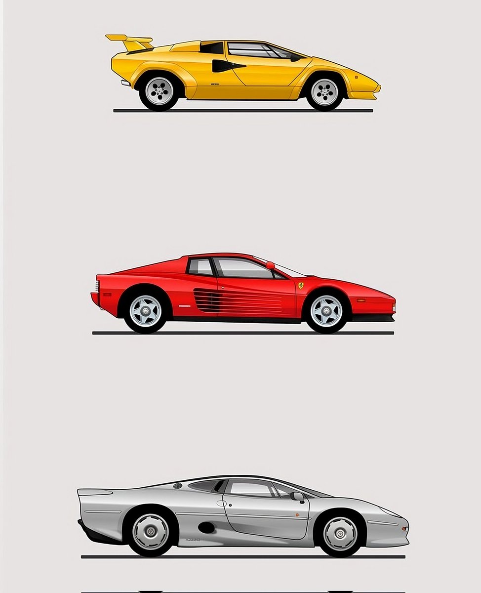 Lamborghini Countach, Ferrari Testarossa or Jaguar Xj220??

#lamborghini #Ferrari #jaguar #v8 #Automotive