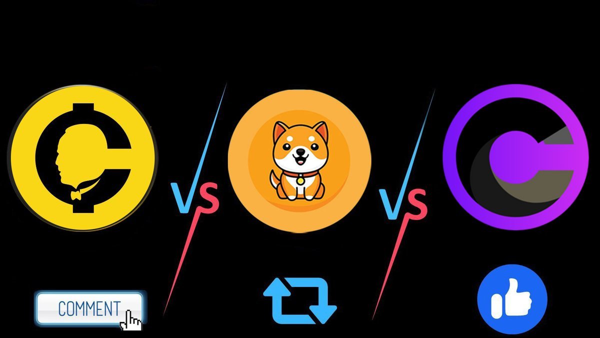 BabyDogenews_'s tweet photo. Which coin should #Binance   
list next?

@Custodiy1 ❤️ 
#BabyDoge 🔁 
$CAPO   💬 https://t.co/bGCW1UXBeD