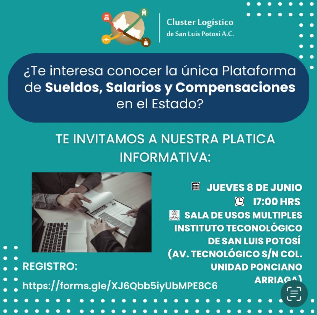 CLSLP_AC's tweet image. Competitividad,toma decisiones, retención de capital humano,atracción de inversiones,y más.Plataforma en temas de sueldo, salario y compensación.Confirma asistencia:442 647 6511 Dirigido a:RRHH ⁦@LaUASLP⁩ ⁦@UPSLP_MX⁩ ⁦@ITSLPOFICIAL⁩ ⁦⁦@UTSanLuisPotosi⁩