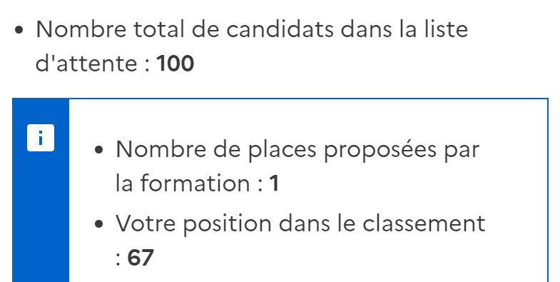 hamzinzin's tweet photo. ça va se bagarrer pour faire top 1 #Parcoursup #ParcourSup https://t.co/WK5BI47dEm