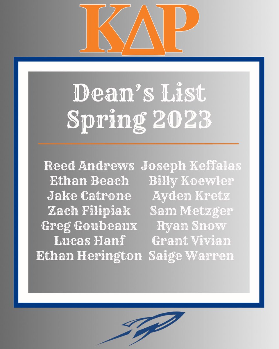 Congratulations to all of our Brothers that made it on the President’s and Dean’s Lists this Spring. We are proud of you all for you hard work this semester! HSO
•
•
•
#Presidentslist #Deanslist #Scholarship