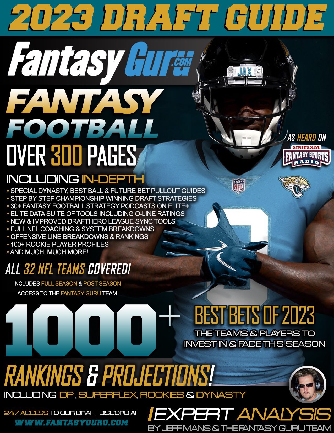 FANTASY FOOTBALL 2023 - THE ATHLETE MAGAZINE - BRAND NEW