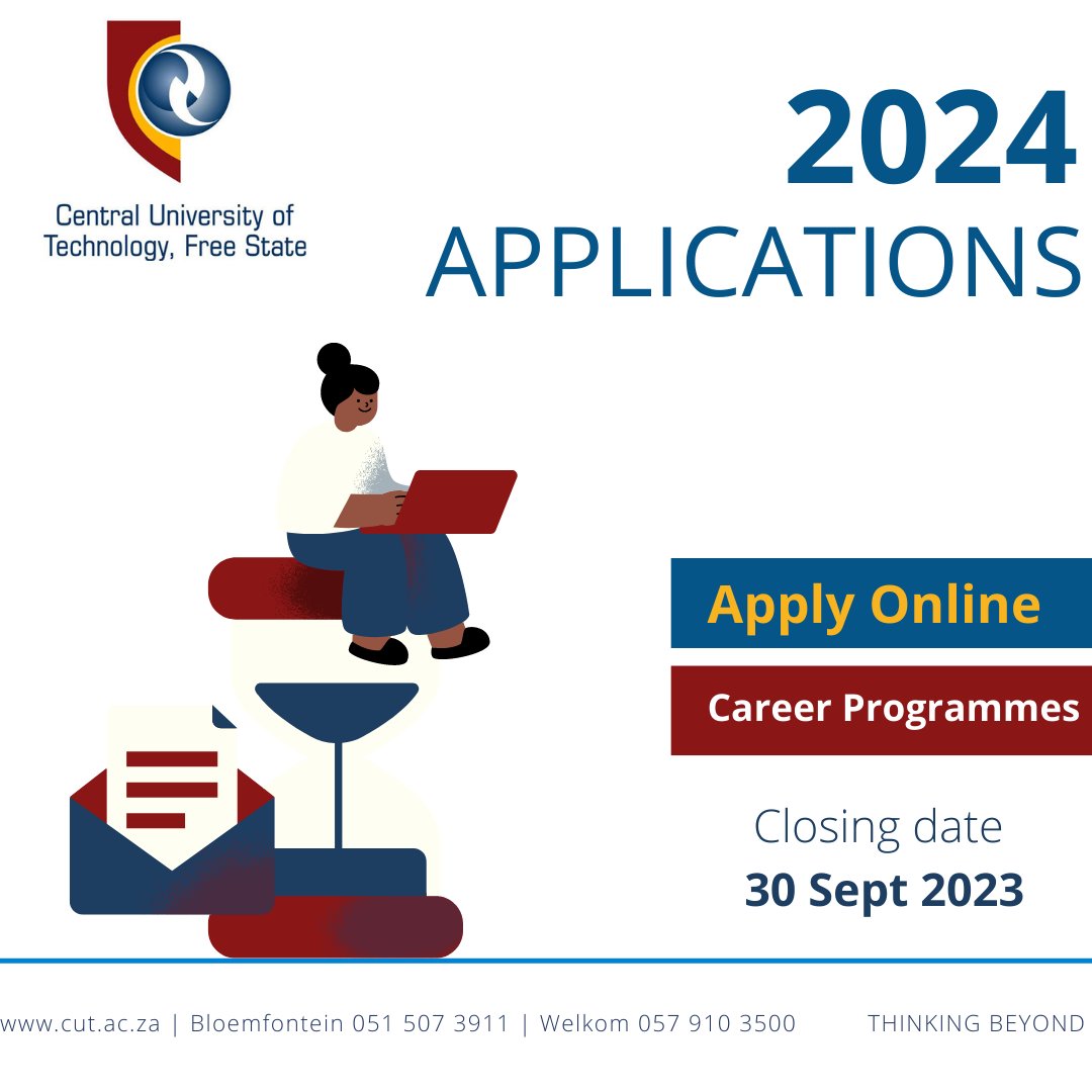 CUTFreeState on Twitter "FutureStudents2024 Application Cycle for 2024 are open! Closes 30