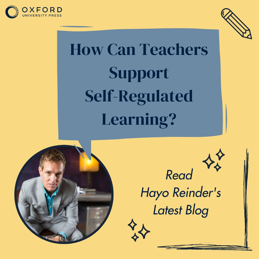 OUPELTGlobal's tweet photo. How can teachers give students the skills and confidence to take control of their learning? Find out now with Hayo Reinders' latest blog! -> https://t.co/axwvHQ3FZf
#SelfRegulationExpert #LearnerAutonomy #IndependentLearning https://t.co/G3VTfdimLN