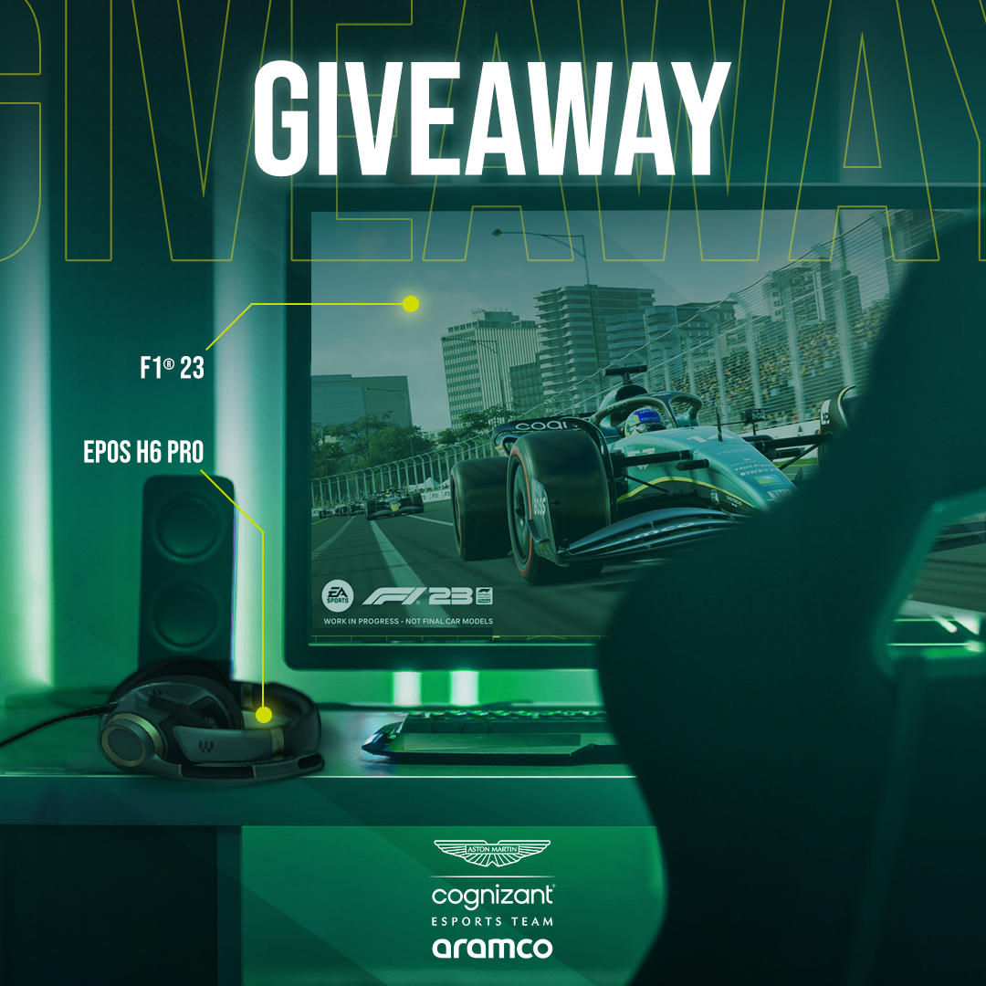 🌟 F123 GIVEAWAY 🌟

To celebrate the release of the new #F123 game, we're giving away a copy of the game as well as a pair of @eposaudiogaming H6PRO headphones. 🎧

For a chance to win simple like, retweet and follow!

Enter by 13/06 to be in with a chance of winning.