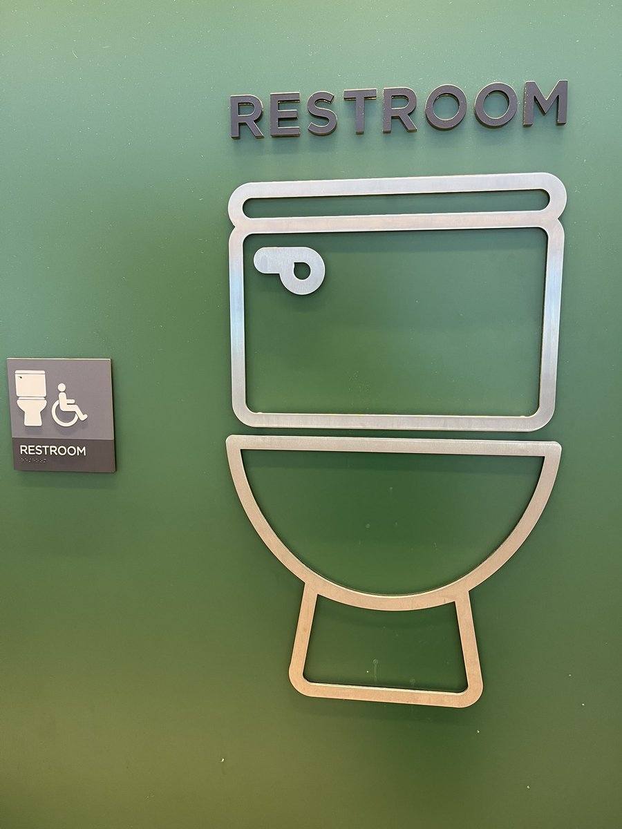 DylanKStanley's tweet photo. .@Fly_KansasCity is doing it right! First time visitor, and LOVING the all-gender restrooms🙌🏼🧻🚽 #everybodypees https://t.co/f5h8mFRU5W