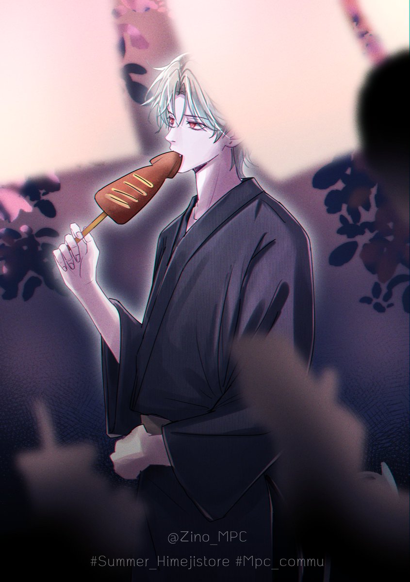 Zino_MPC's tweet image. #Summer_Himejistore 

ณ บริเวณร้านค้าซุ้มต่างๆ คุณเหลือบเห็นปีศาจตนนึงคลับคล้ายคลับคลากับซีโน่ เหมือนจะใช่แต่ก็ไม่ใช่ และดูเหมือนว่าเขากำลังอารมณ์ไม่ดีเพราะปลาหมึกเหนียว

คุณสบตากับเขาได้เพียงครู่เดียวเท่านั้น ปีศาจตนนั้นก็เดินหายเข้าไปในฝูงชนทันที

(เย้😝ในที่สุดก็มีภาพสี-)
