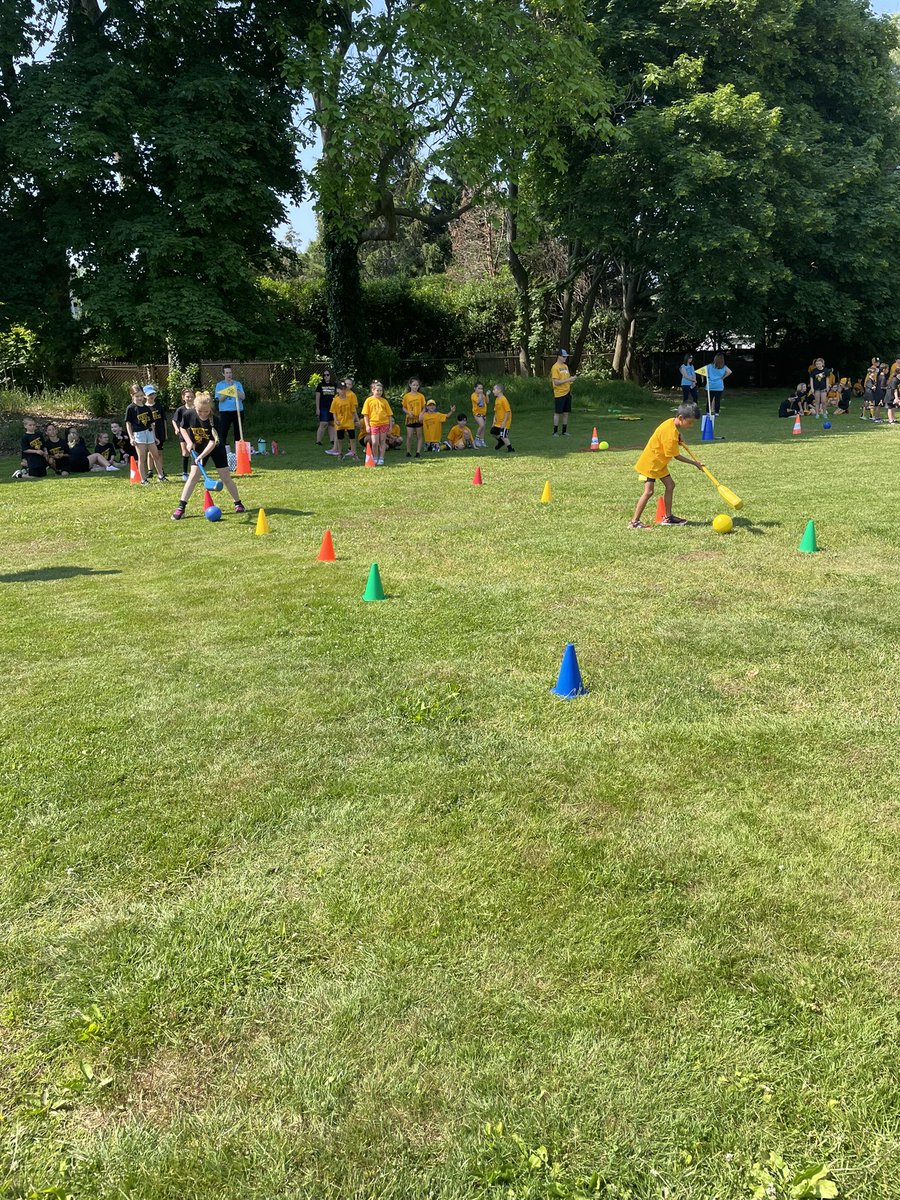 Field Day Fun! #busybees #blackandgold #community #catchthebuzz @WantaghSchools