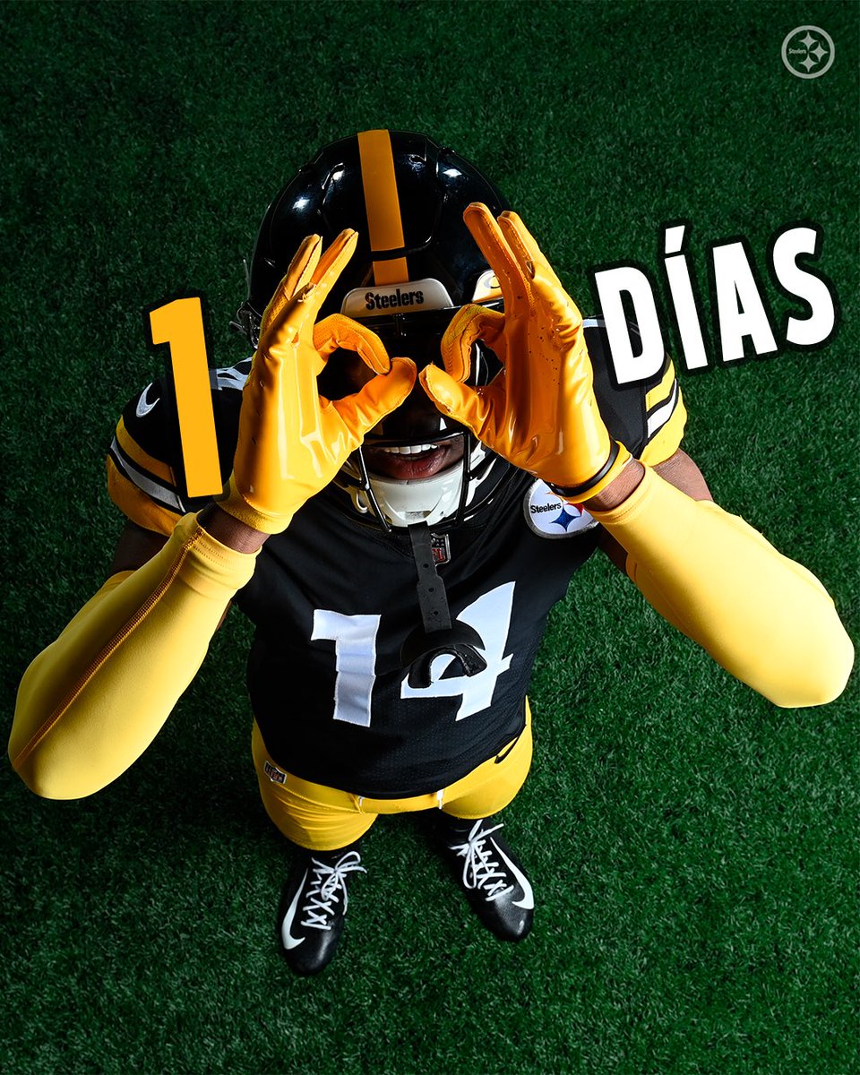 LosSteelers's tweet photo. Comienza la cuenta regresiva para el Steelers kickoff 🔥🔥🔥🔥 https://t.co/jrXnMv5dDA