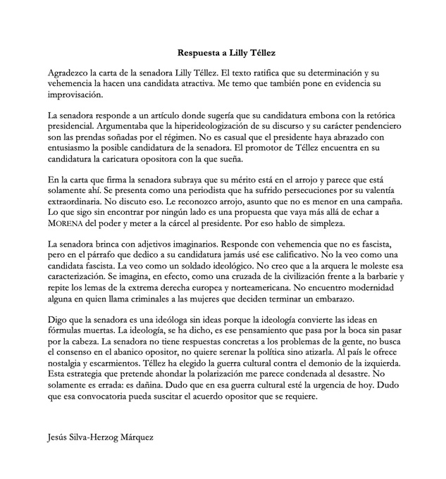 Image from Jesús Silva-Herzog M (@jshm00)