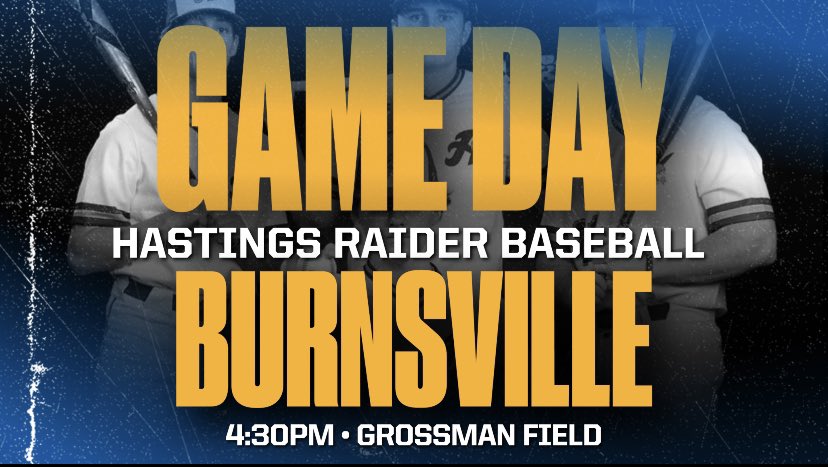 HHSRaiderBall's tweet photo. #3 Raiders host #5 Burnsville in a Section 3AAAA Elimination game today @ 4:30. #MoreBaseball πππ΄ββ οΈ https://t.co/uWK7O4U4z0
