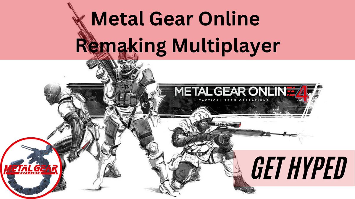 Metal Gear Solid Remaking Multiplayer? Get Hyped! Metal Gear Solid Delta Snake Eater Remake News

youtu.be/R9ygyMgaTeQ

What are you excited for if MGO comes back? Share in the comments below.

#MetalGearSolid
#メタルギアソリッド
#MGSDelta
#MG35th