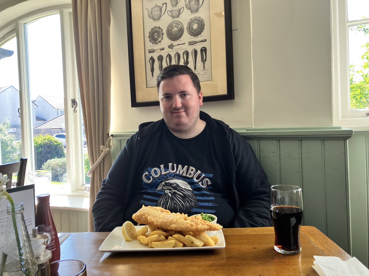 #NationalFishAndChipDay is a fantastic 
excuse to eat Fish and Chips after 
a lovely holiday away in Largs.