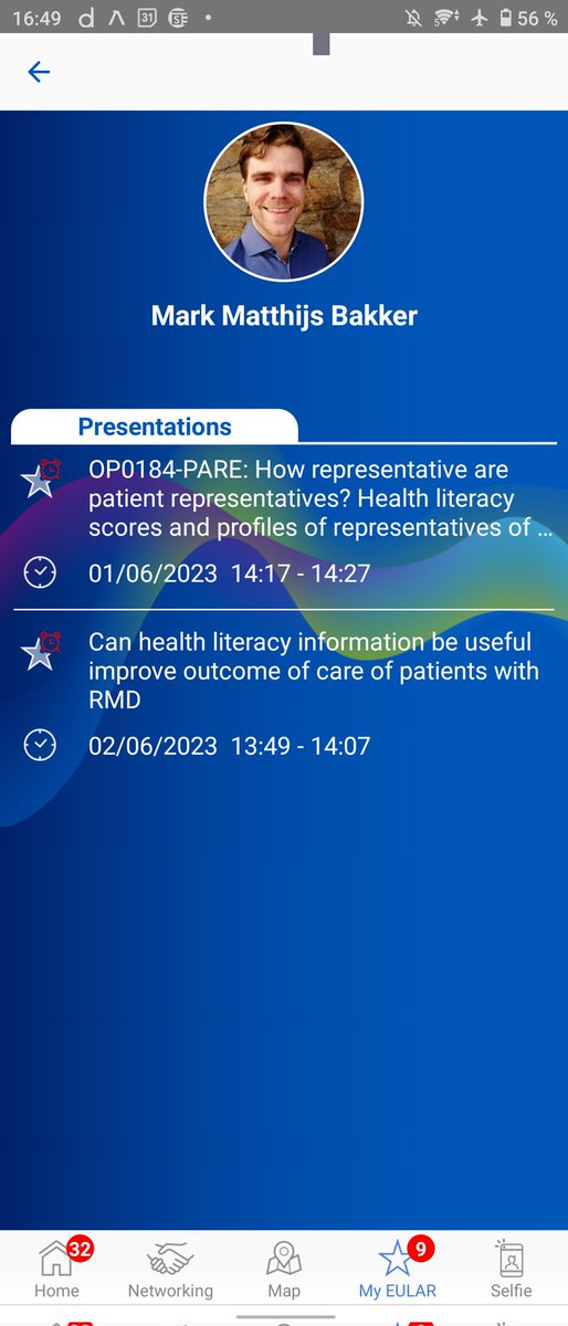 LurisHiguera's tweet photo. @mm_bakker is a world-class speaker at #EULAR2023! Definitely, health literacy is useful to improve our care. Thank you! #MyLifeWithRA #MylifeWithLupus #amyLifeWithSjogren #MyLifeWithFibromyalgia #MyLifeWithOstheoArthritis https://t.co/xt3052P1AR