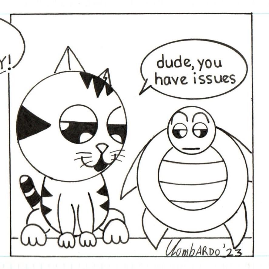 slap_comics's tweet photo. Ralph secretly loves the excitement. 
(Mellie the Cat # 89)
https://t.co/xf8VpNLp6U
 #cartoonistsofinstagram #cartooning #comicstrips #comicstriphumor #artwork #cartoonist #cartooncats #comics #seinfeld #nothing https://t.co/fk3Btqn7Ag