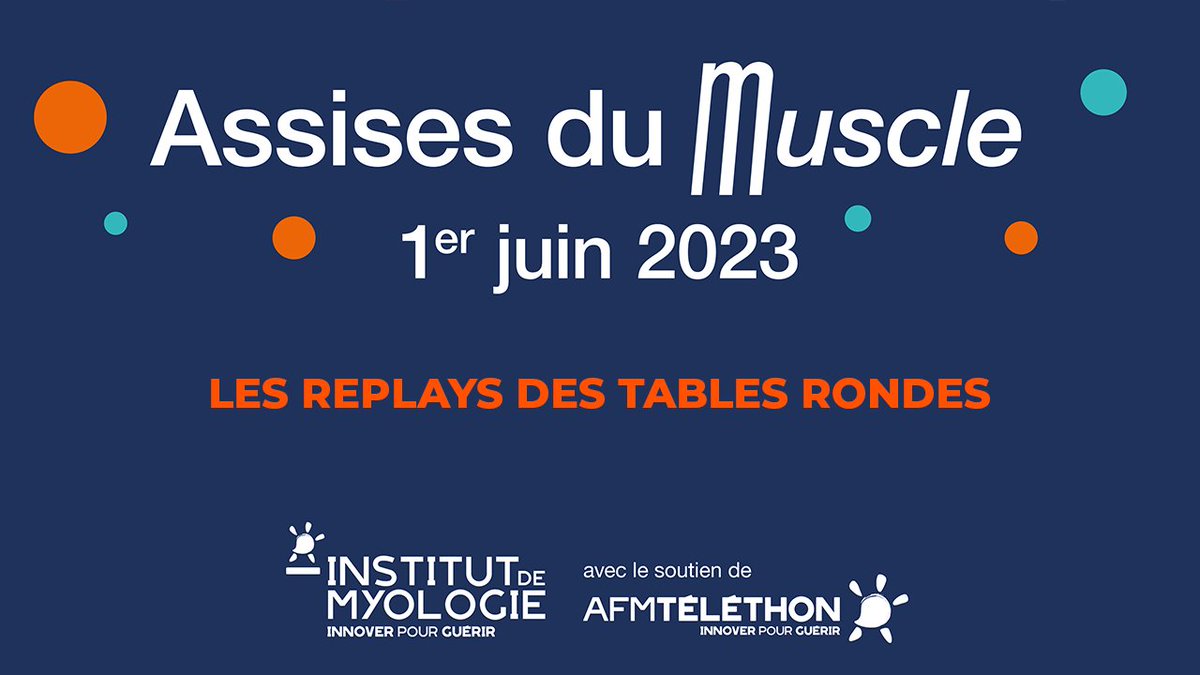 SemaineDuMuscle's tweet photo. #SemaineDuMuscle Les premières #AssisesDuMuscle se sont déroulées hier, jeudi 1er juin, au Conseil économique social et environnemental, organisées par l'Institut de Myologie avec le soutien de l'AFM-Téléthon
Des échanges à (re)voir en replay ci-dessous :
https://t.co/zNzdAcMEiu https://t.co/UxFYTYUAsK