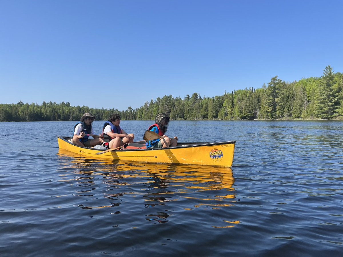 What a trip! A fun time for our @HTSRichmondHill Grade 8’s paddling in the incredible @Algonquin_PP.  We’ve had fun on the water, crushed portages, and met a few new “friends” during our amazing adventure with @ALIVEOutdoors