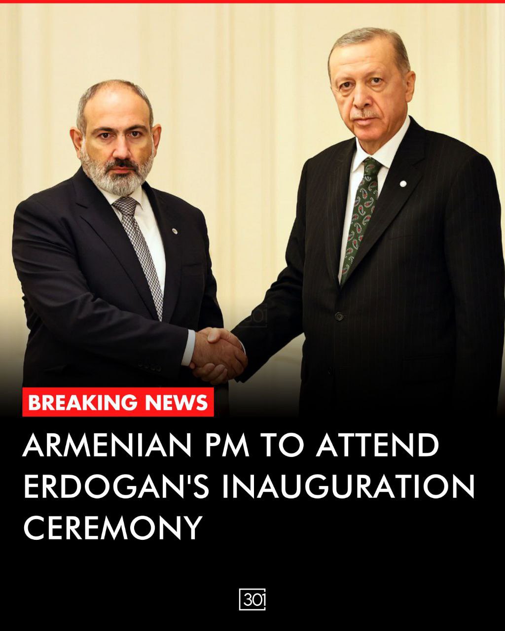 301🇦🇲 on Twitter "BREAKING Pashinyan will participate in Erdogan's