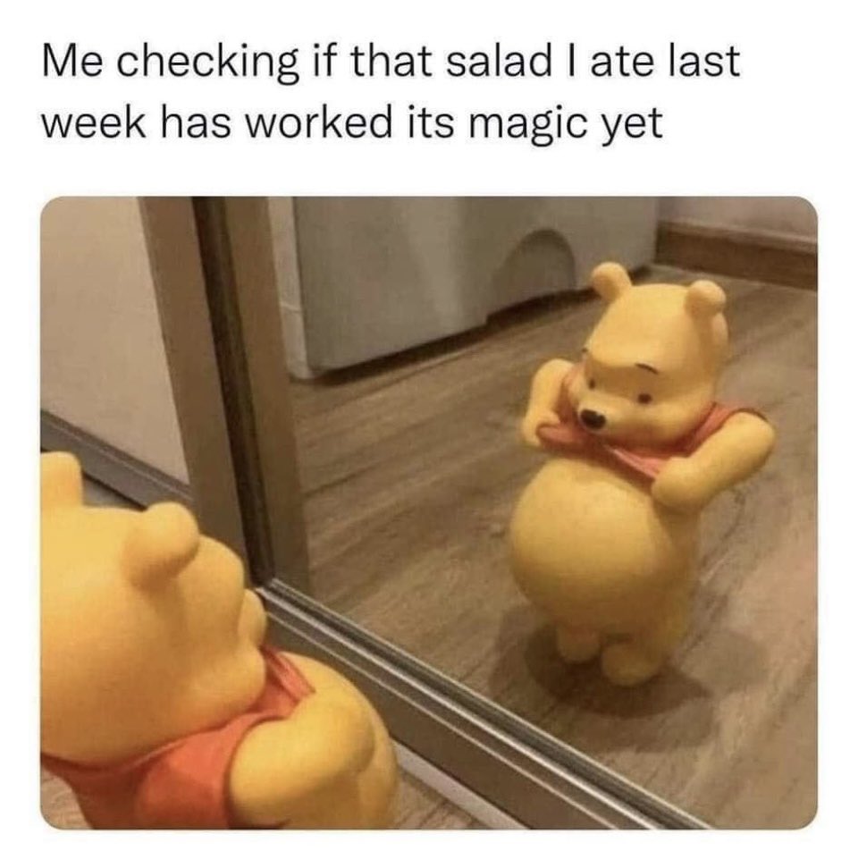Buongiorno Amici 🌹
It’s self improvement Friday! My diet is going so well I’m going to eat another salad next month! Follow me for more fitness tips!
🥗🥗🥗🥗🥗🥗🥗🥗